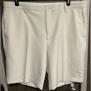 Lot 3 Footjoy 42 Performance Stretch Tech Golf Shorts -Black, Khaki, Light Khaki